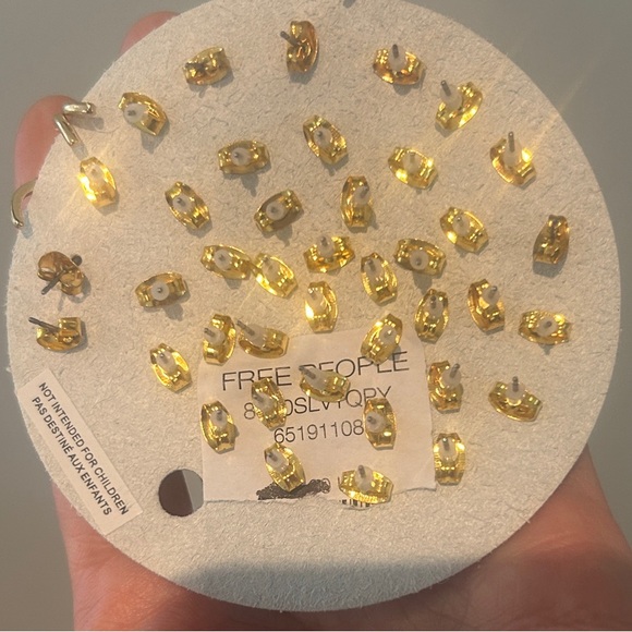 Free People Gold and Silver Earring Set - Picture 4 of 5